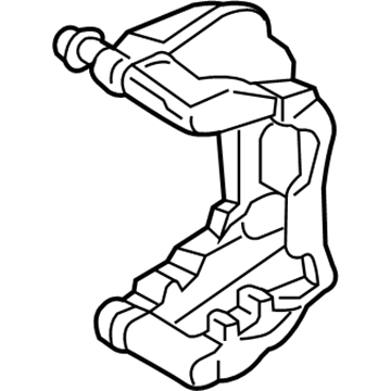 BMW 840i Brake Caliper Bracket - 34206883006