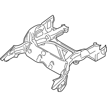 2013 BMW X1 Rear Crossmember - 41112993092