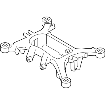 2012 BMW Alpina B7 xDrive Axle Beam - 33316794666