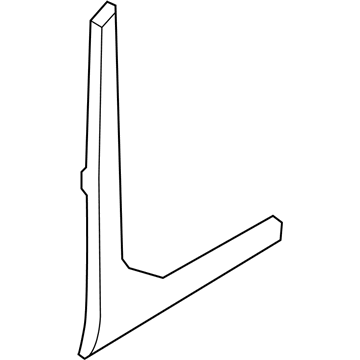 BMW 51138079583 TRIM, AIR DUCT, SIDEWALL, LE