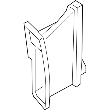 BMW 51747478835 AIR DUCT, SIDEWALL, INNER LE