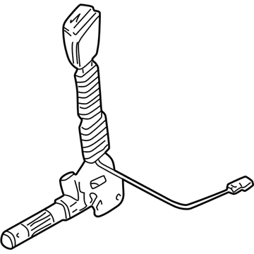 BMW 72118413888 Lower Belt With Right Belt Tensioner