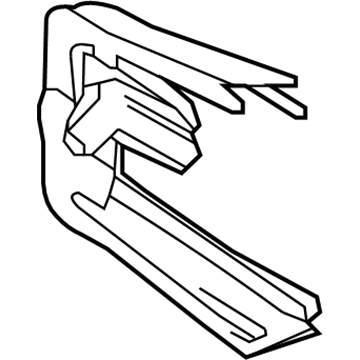 BMW 63217174414 Fixing Bow, Right