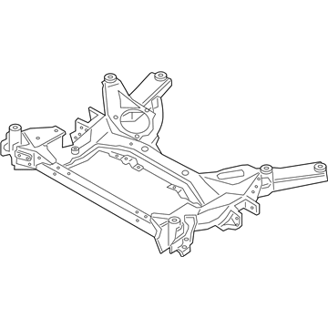 BMW 31106883131 FRONT AXLE SUPPORT