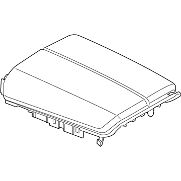 BMW 51166996503 Armrest Center Console Leath