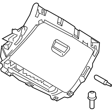 BMW 51169229915 Glove Box, Lockable