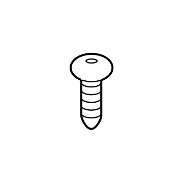 BMW 07119906696 Fillister Head Self-Tapping Screw