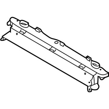 BMW 17117534903 Cover, Module Carrier