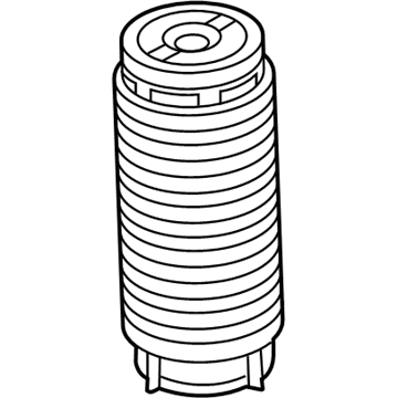 BMW 33538074127 ADDITIONAL SHOCK ABSORBER, R