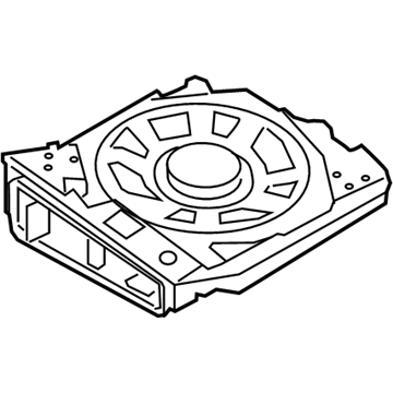 BMW 65132622489 CENTRAL BASS, LEFT