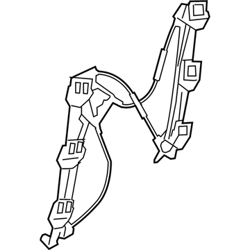 2017 BMW i8 Window Regulator - 51337401657