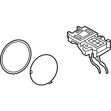 2015 BMW i3 Fuel Temperature Sensor - 16147426661