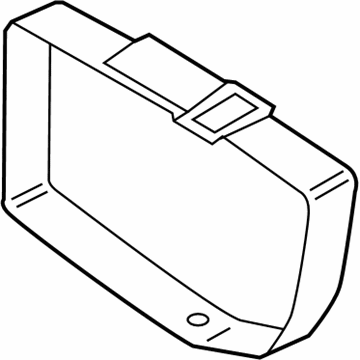 BMW 71106867334 Hook And Loop Fastener