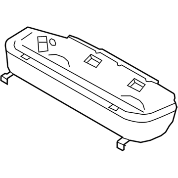 BMW 52207315122 Seat Carrier, Rear