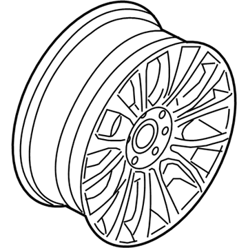 2014 BMW 650i Alloy Wheels - 36117842657