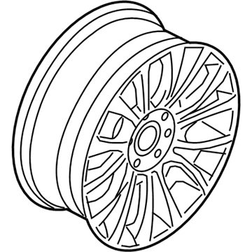 2015 BMW 640i xDrive Gran Coupe Alloy Wheels - 36117842657