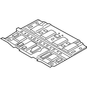 BMW 41007469561 Trunk Floor