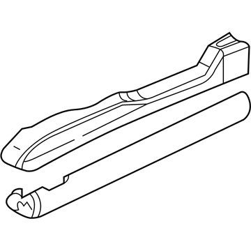 BMW 52108099436 Covering Seat Rail Right