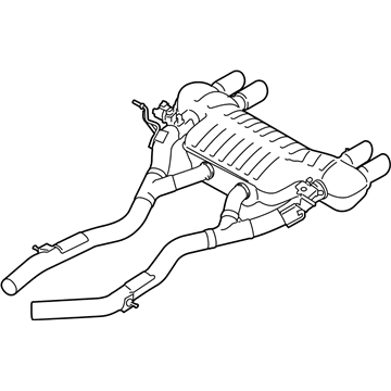2019 BMW M2 Exhaust Resonator - 18308071806