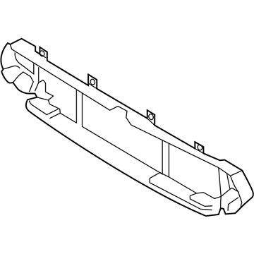 BMW 51748073494 Air Duct, Bottom