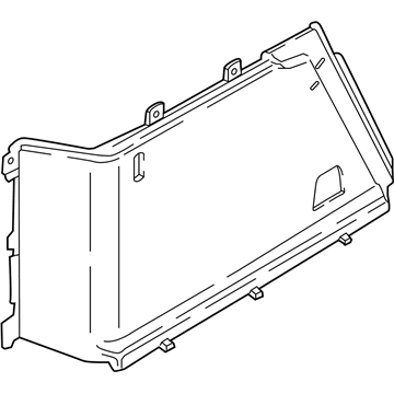 BMW 51477453559 LEFT TRUNK TRIM