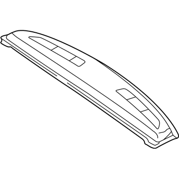 BMW 51468205144 Rear Window Shelf For Sun Blind/Subwoofer