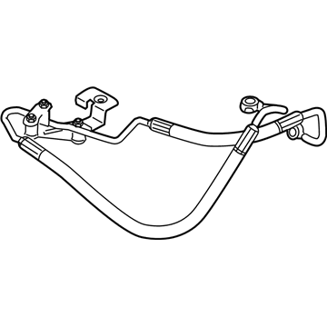 2013 BMW 335i Power Steering Hose - 32416778235