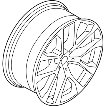 BMW X6 Alloy Wheels - 36116883757