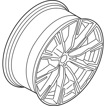 2020 BMW X5 Alloy Wheels - 36118071997