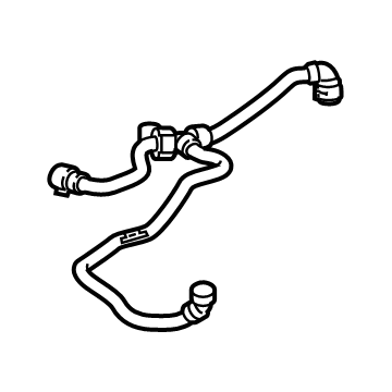 BMW X4 Coolant Reservoir Hose - 17127535565