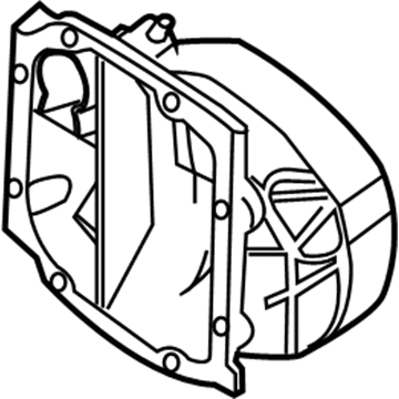 BMW 745i Differential Cover - 33117519661