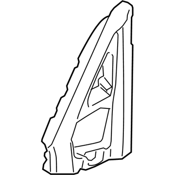 BMW 51337153795 Seal, Outer Left Mirror Triangle
