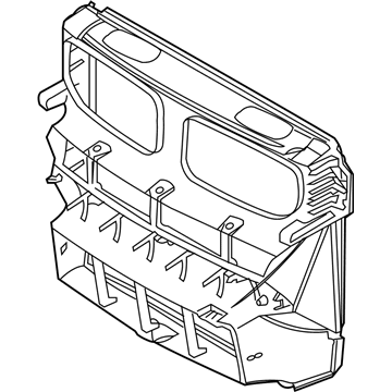 BMW 51647177878 Air Duct, Radiator