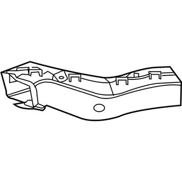 BMW 51748037140 Air Brake Channel Right