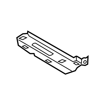 BMW 51647443621 BRACKET, AUX. RADIATOR, LOWE