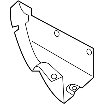 BMW 51757896419 Engine-Compartment Shield, Tip, Left