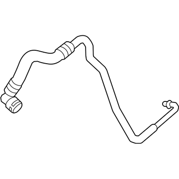 BMW 640i Oil Cooler Hose - 17227635671