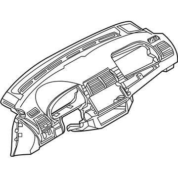 BMW 51458244289 Trim Panel Dash Board, On-Board Monitor