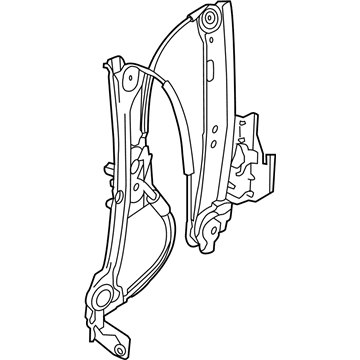 BMW 640i Gran Coupe Window Regulator - 51357311598