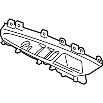 BMW 51417356165 Left Recessed Grip