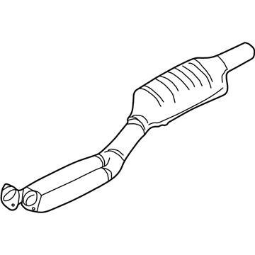 2001 BMW 750iL Exhaust Pipe - 18301437413