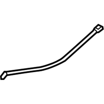 BMW 54107286005 Water Outlet Hose Rear