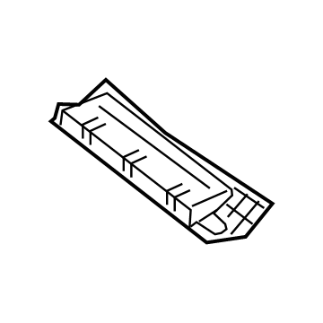 BMW 72129381836 KNEE PROTECTION AIRBAG MODUL