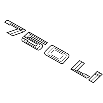 BMW 51147148195 Label