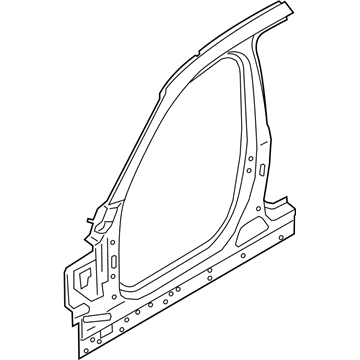 BMW 41007493260 COLUMN A EXTERIOR RIGHT