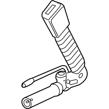 BMW 72119177771 Lower Belt With Left Belt Tensioner