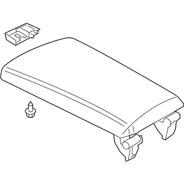 BMW 51166994355 CENTER ARM REST