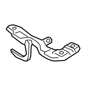 BMW 54348495133 LOCKING HOOK, LEFT