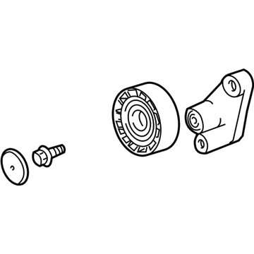BMW 11287515867 Adjusting Pulley With Lever