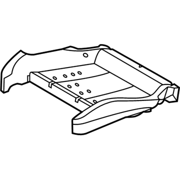 BMW 52108067141 FOAM PAD, SPORT SEAT